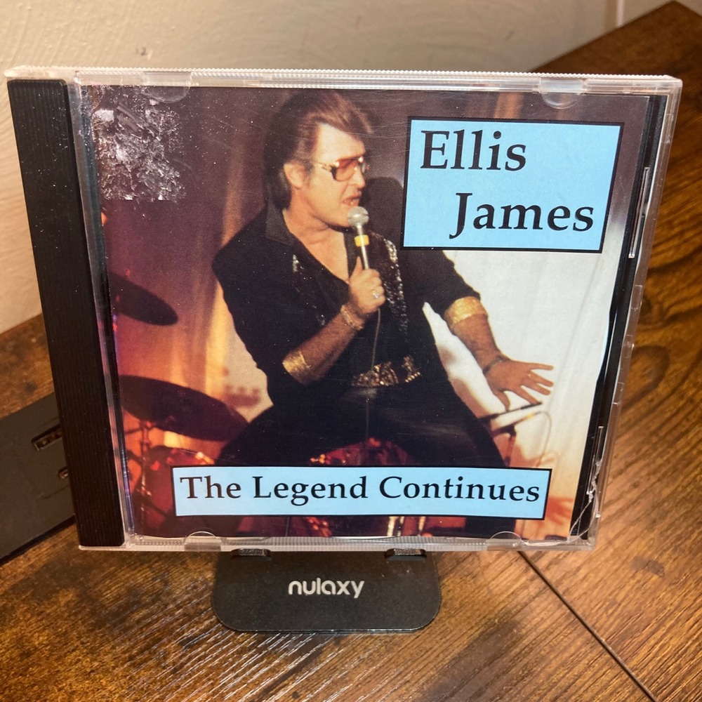 Ellis James The Legend Continues CD Kardina Records Elvis Impersonator